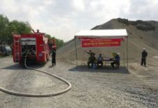 Công ty TNHH Liên doanh Antraco thực tập phương án phòng cháy chữa cháy và cứu nạn cứu hộ năm 2023