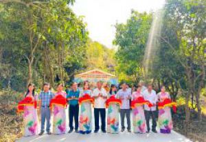 Lễ khánh thành công trình duy tu sửa chữa tuyến đường vào đồi Ma Thiên Lãnh thuộc khu di tích cách mạng Ô Tà Sóc