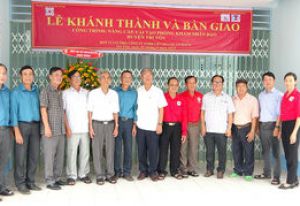 Hơn 1 tỷ đồng “làm mới” nơi khám bệnh nhân đạo huyện Tri Tôn