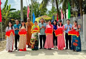 Khánh thành 3 tuyến đường “Nhà nước và Nhân dân cùng làm” ở xã Lương Phi