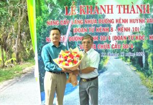 Công ty TNHH LD ANTRACO tài trợ một số công trình cầu, đường của Thành Phố Châu Đốc