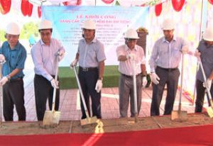 Khởi công công trình nâng cấp hẻm Đài khí tượng ở TP. Châu Đốc