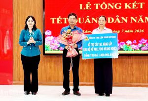 Gần 3 tỷ đồng thực hiện chương trình Tết Quân - Dân tại xã Ô Lâm